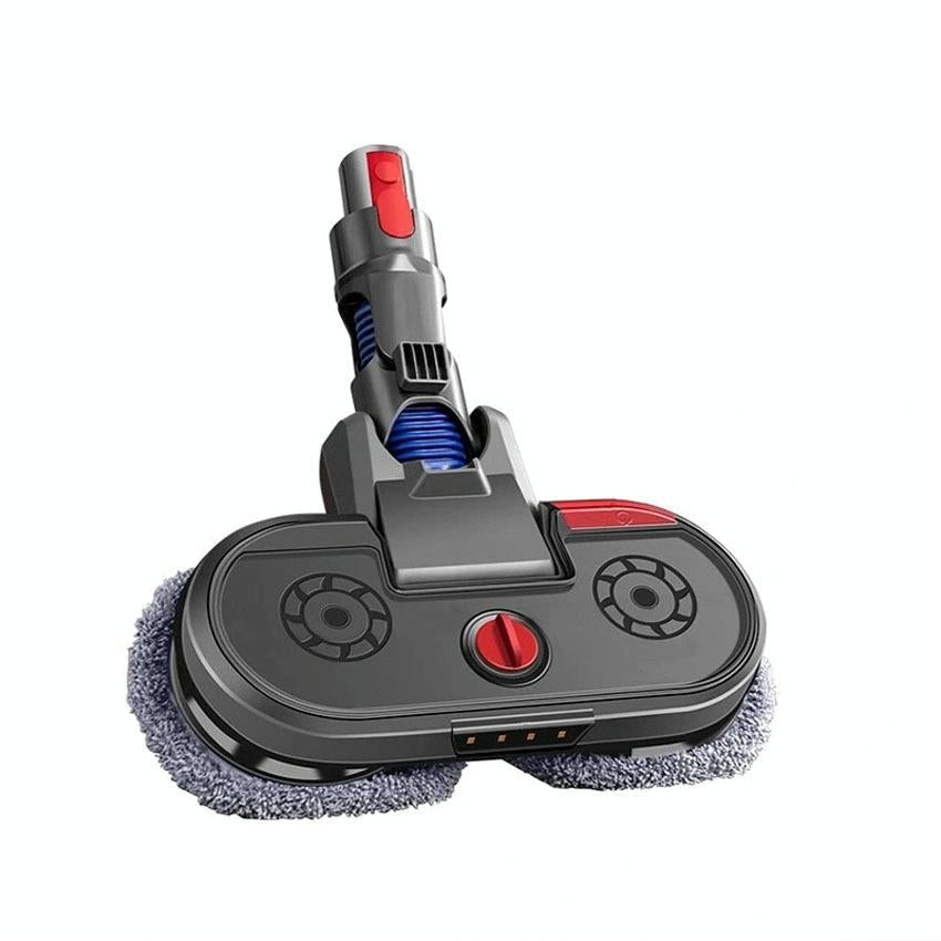 Electric Vacuum Cleaner with Integrated Mopping Head and Water Tank - Includes 6 Rag Pieces - For Dyson V7 V8 V10 V11