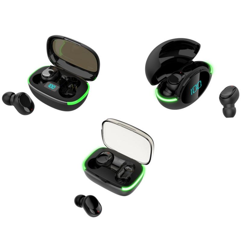 Wireless In-ear Gaming Headphones with Breathing Light - Y60 Tws5.1