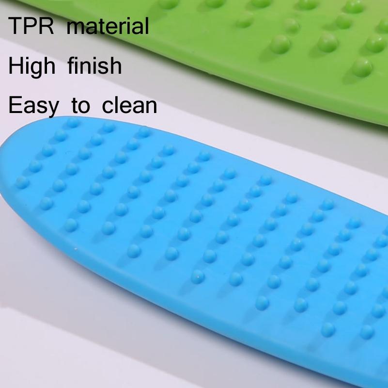 Silicone Health Meridian Massage Fitness Massager Random Colour 27Cm