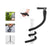 Versatile Octopus Tripod for Action Camera and Phone - Flexible Mount - Only Bracket
