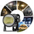 1Pair 12V - 85V Motorcycle Headlights Dual - Colour Automotive Led Working Headlights Colour: White + White Light With Flashing - Yellow + White Light Without Flashing