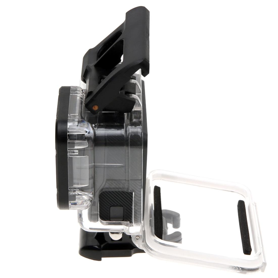 Protective Case for Gopro Hero6 / 5 with Skeleton Housing Buckle Mount and Screw