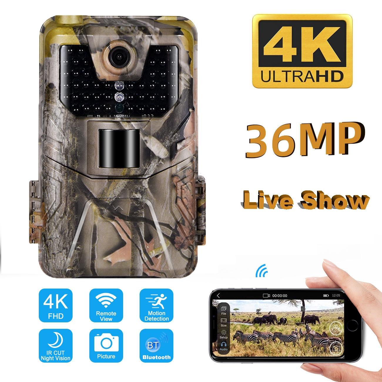 Outdoor Hunting Camera with Wifi900pro for Remote Viewing of Photos / Videos