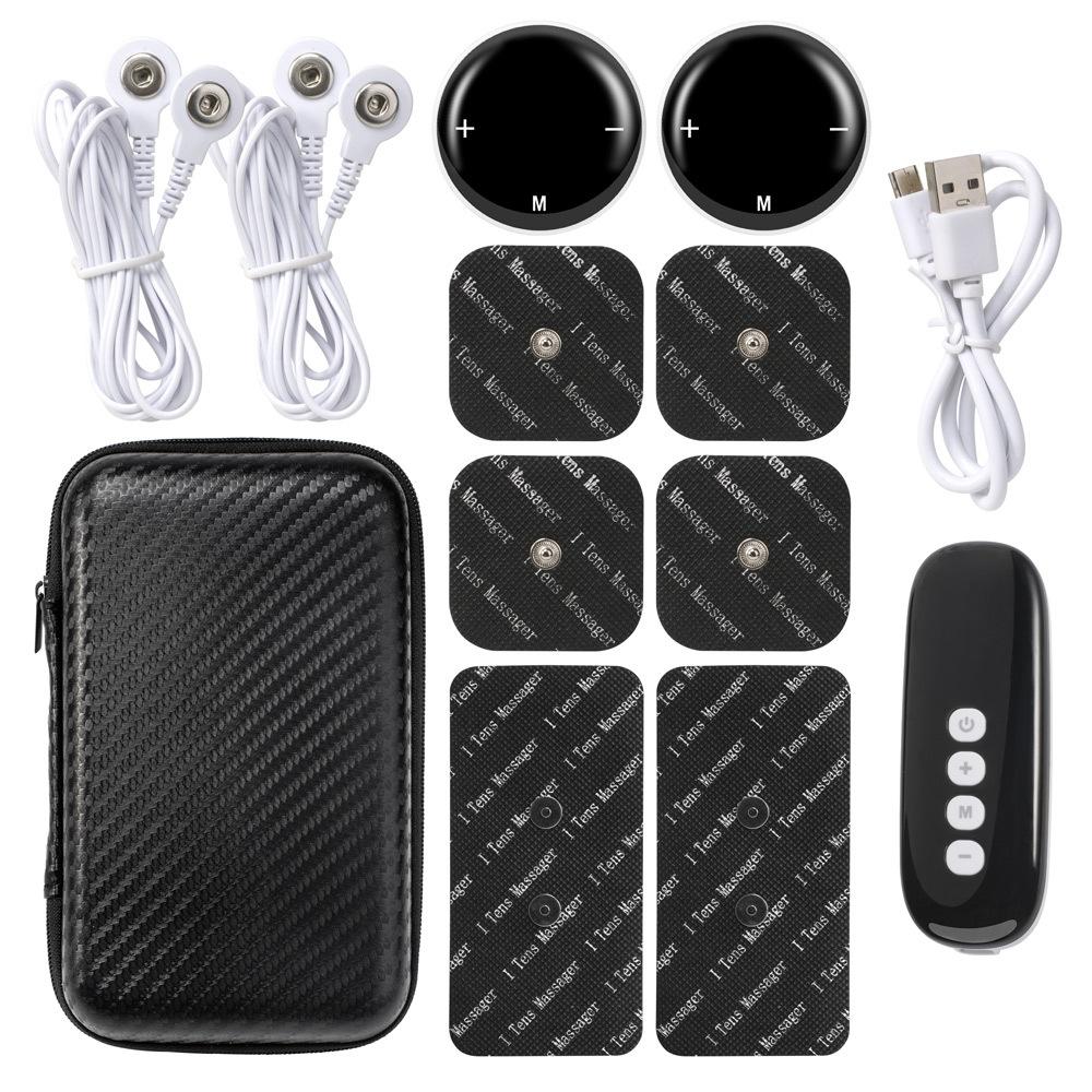 Ems Cervical Massager Patch Full Body Pulse Therapy - Single Host With Remote