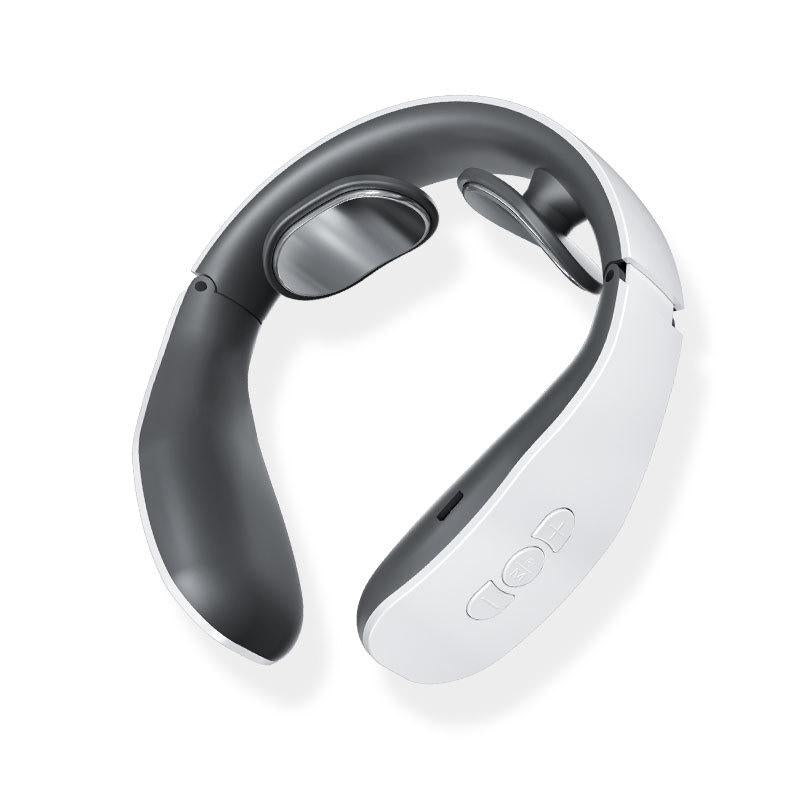 Portable Neck Massager With Heat Therapy Electromagnetic Pulse Technology