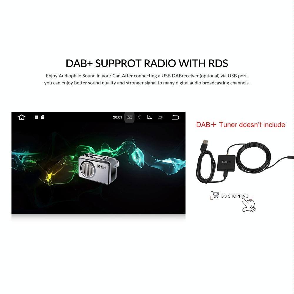 7 Inch Android Car Navigation Player With Wireless Carplay - 2 + 32G