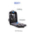 Anti-theft Hard Shell Backpack for Men - Black