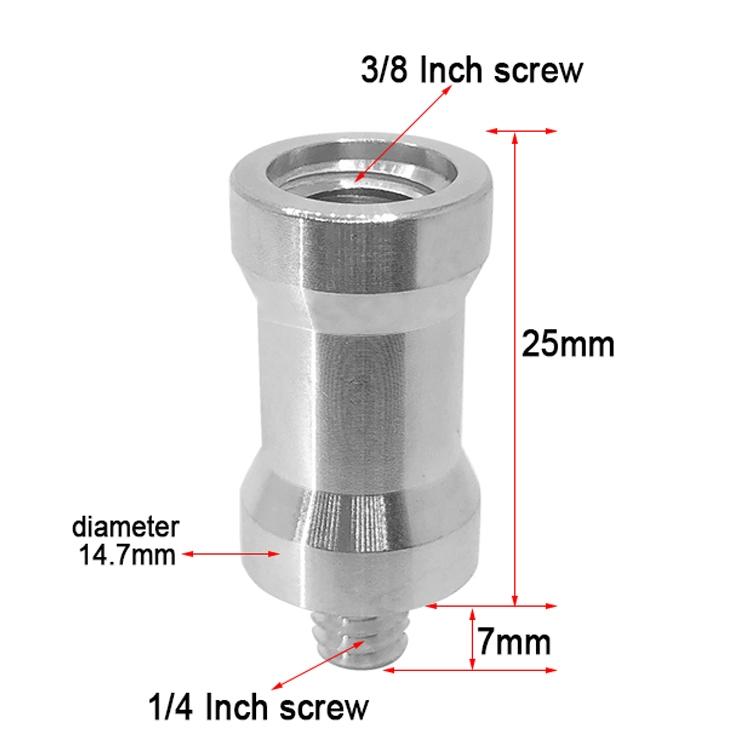 10-Pack 3 / 8 Female To 1 / 4 Male Screw Adapters
