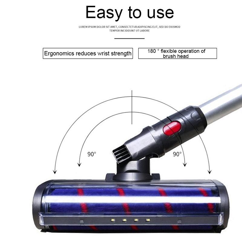 Electric Floor & Carpet Brush for Dyson V6 / Dc62 Vacuum