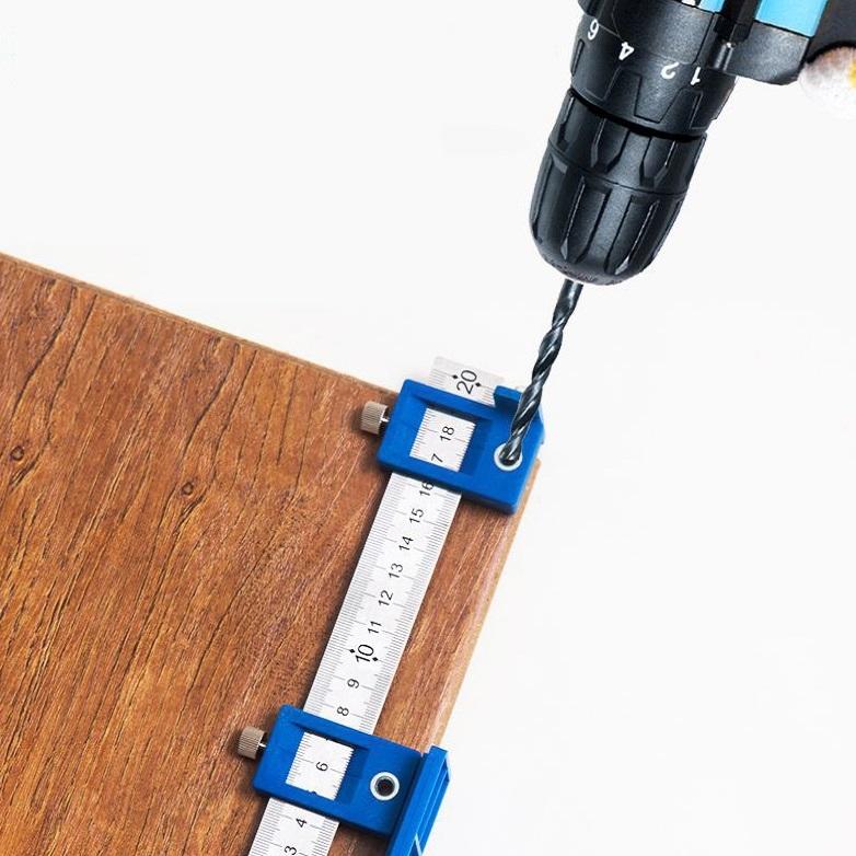 Aluminum Punch Locator for Cabinet Door Holes