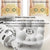 Multi-Function Lumbar Massager Hot Waist Massage Pillow Gray - Plug-In Model Yellow