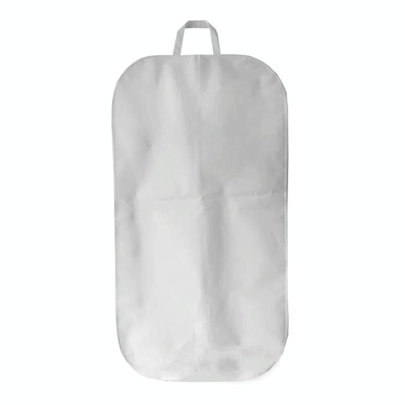 Black Non Woven Coat Suit Dust Bag 60X100Cm - White 60X100Cm