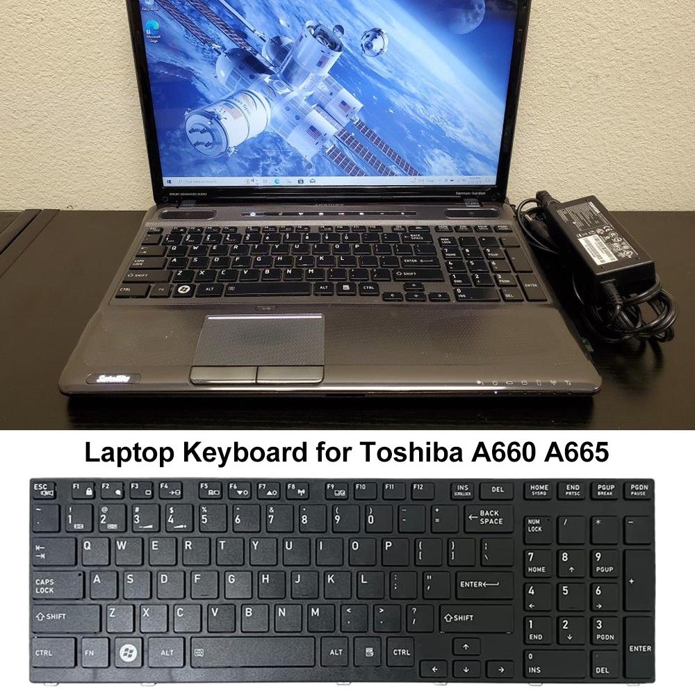 Frame Laptop Keyboard - no Code - For Toshiba L840 / L800