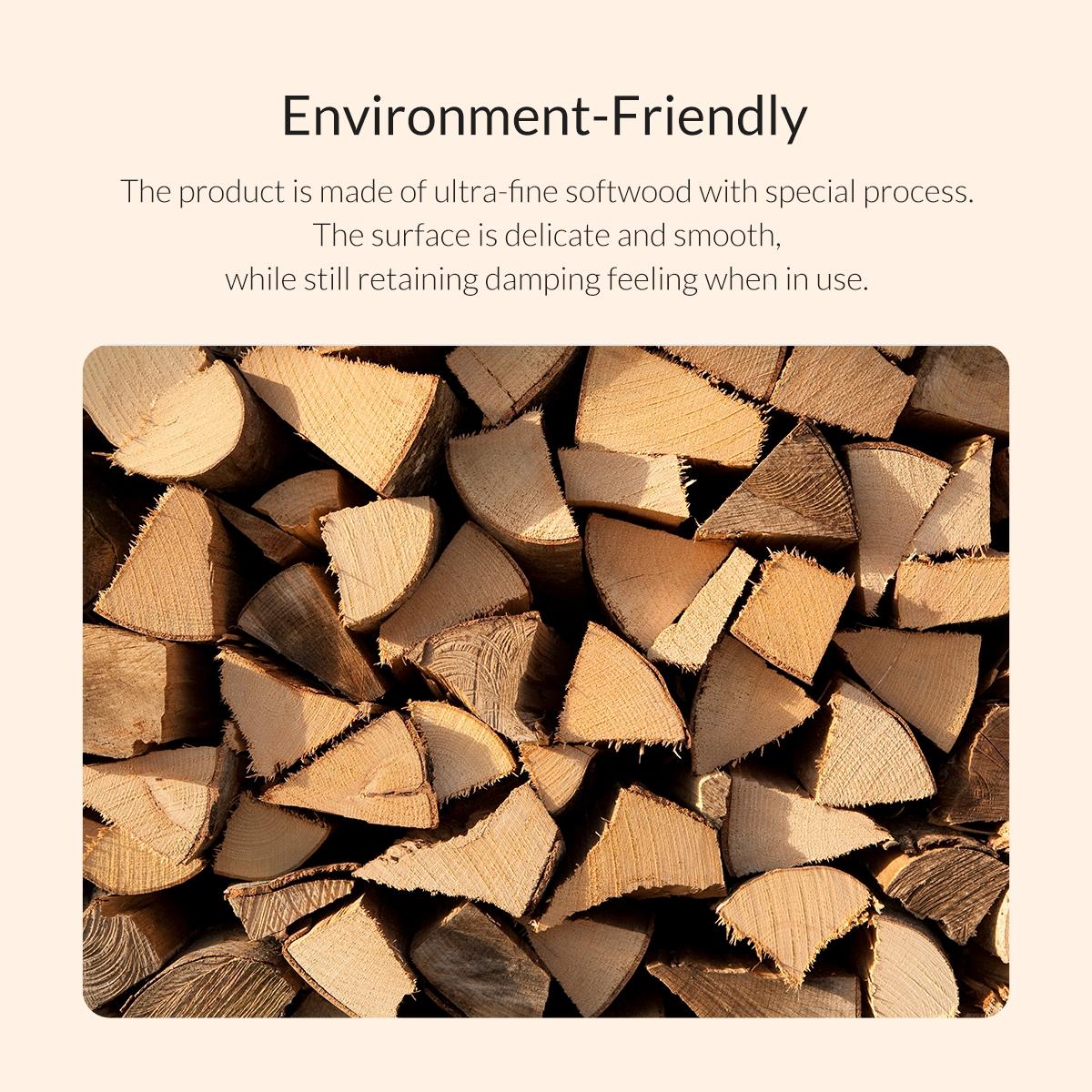 Double Sided Mouse Pad 200 X 300Mm Cork / Coffee