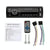 Touch Car Bluetooth Speakerphone With Mp3 Player Colourful Lights And Radio - Compatible With Double U Disk - A2818