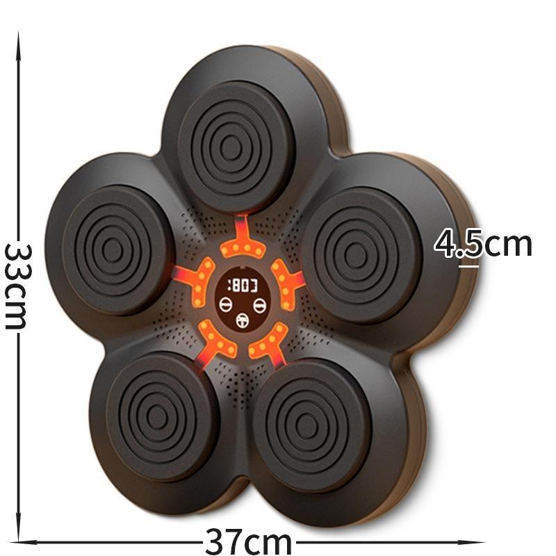 Bluetooth Music Boxing Machine With Wall Mount And Adult Gloves - Without Glove