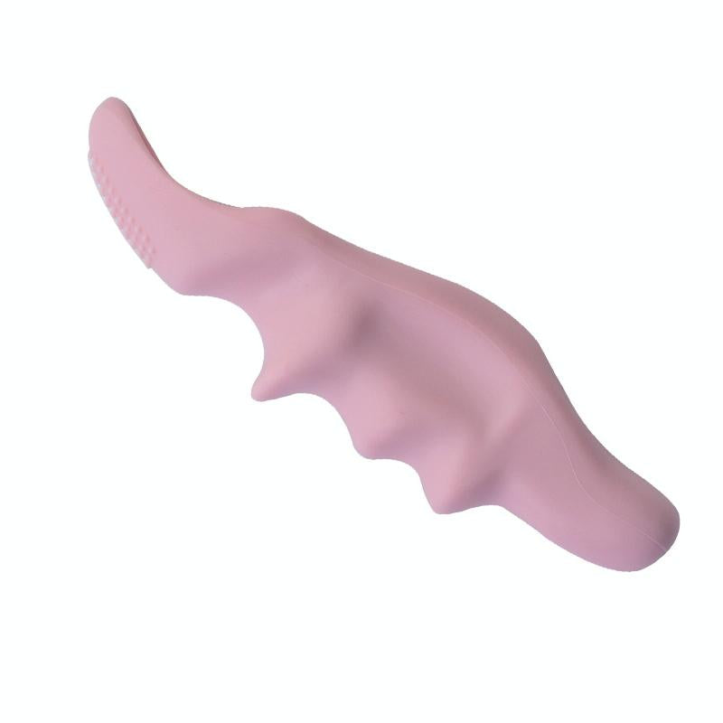 Silicone Thumb Massager For Muscle Relaxation And Fascia Massage Pink