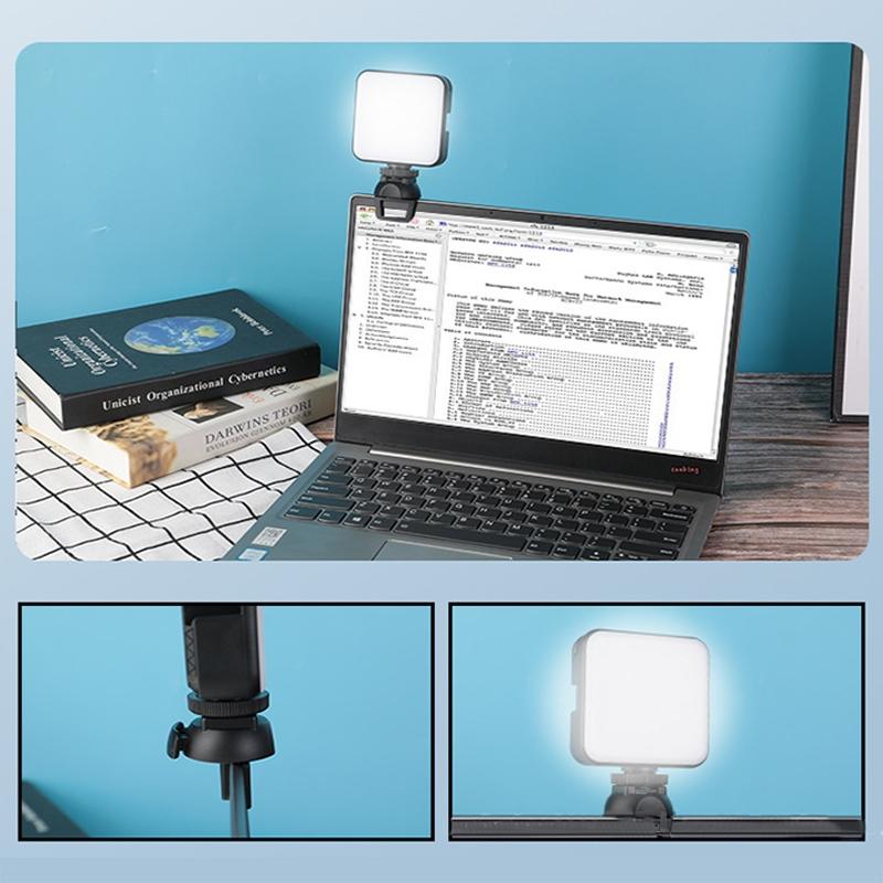 Portable 64-led Video Conference Laptop Light - Clip Set