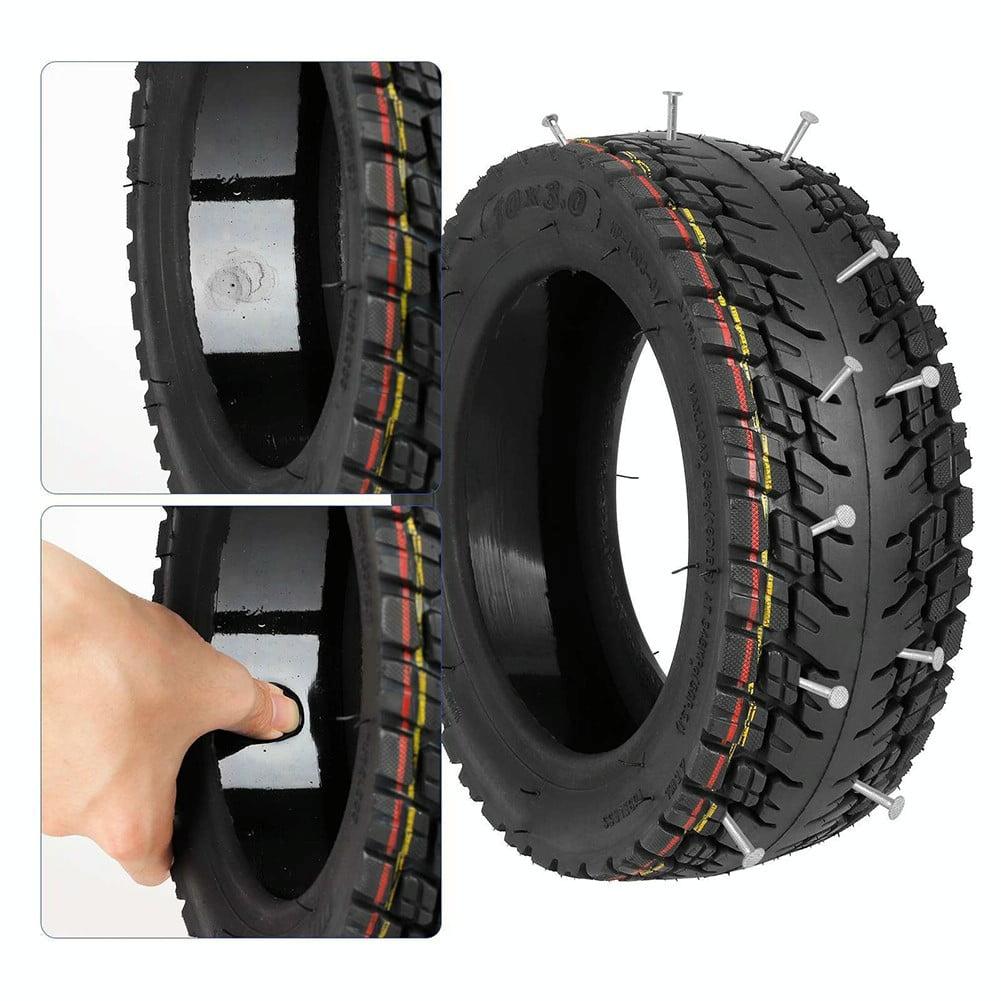 10x3.0 Ulip Electric Scooter Tire for Dualtron Zero 10x - Off-road Thickened Tubeless - 10 Inch - Without Gas Nozzle