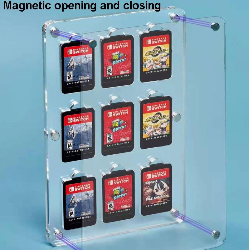 Switch Magnetic Crystal Card Storage - 9 Grid