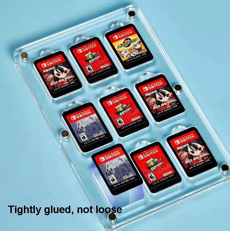 Switch Magnetic Crystal Card Storage - 9 Grid