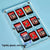 Switch Magnetic Crystal Card Storage - 9 Grid