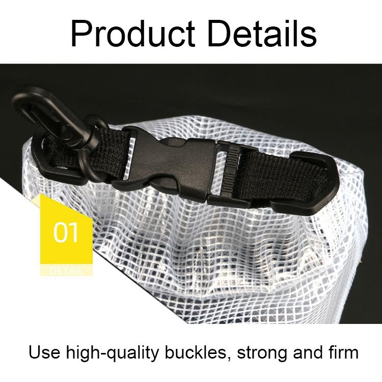 2L Waterproof Bag For Beach Rafting And Swimming Translucent Design