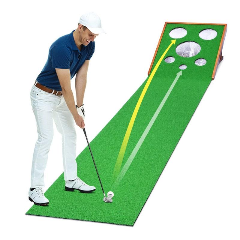3M Golf Chipping &amp; Putting Practice Net Portable Solid Wood Training Device