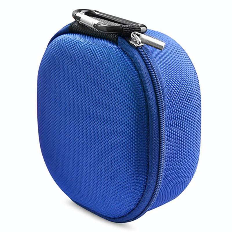 Protective Case for Jbl Go4 Bluetooth Speaker - Portable Storage Bag Black - Blue