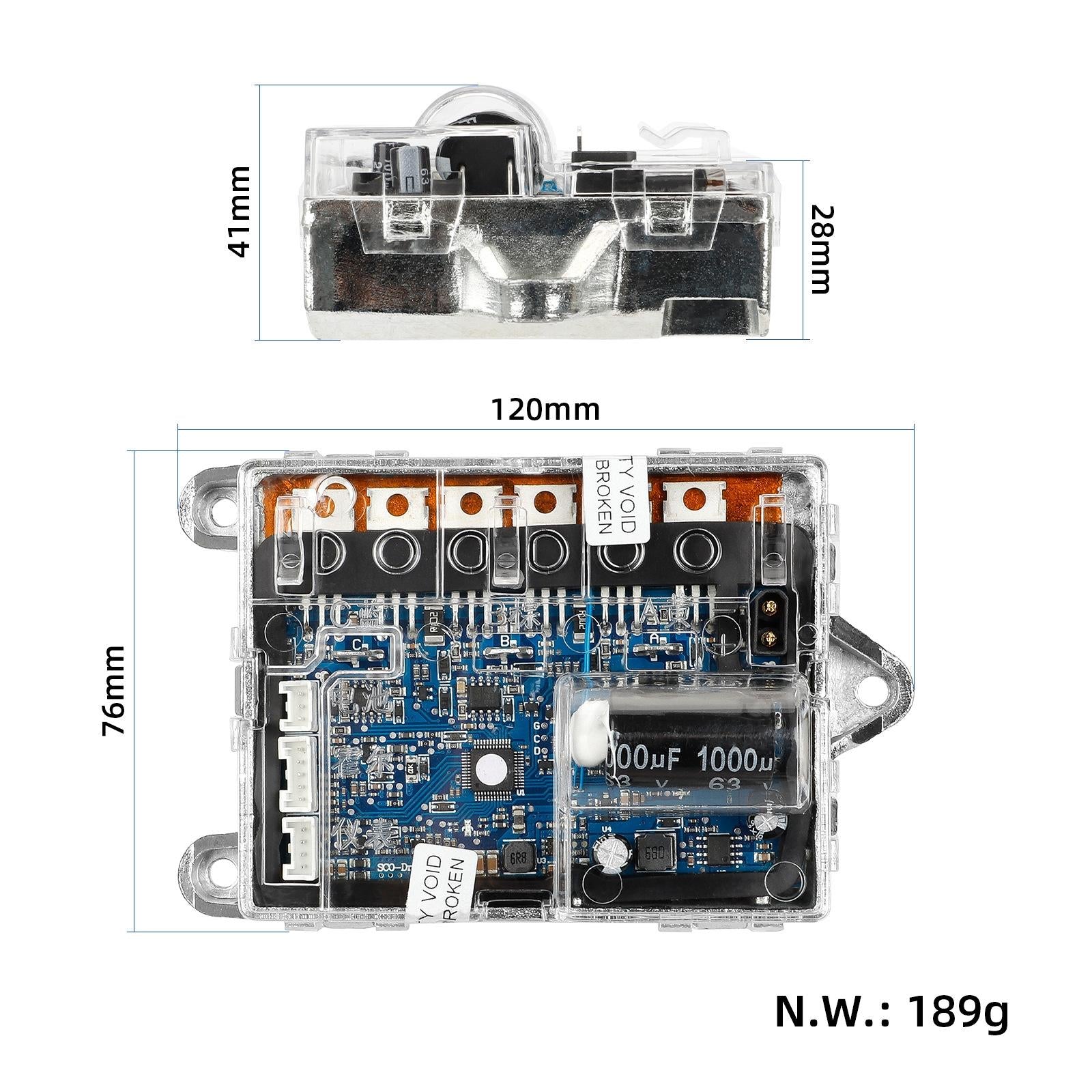 Enhanced V3.0 Electric Scooter Controller Board - For Xiaomi M365