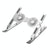 Foldable Laptop Cooling Stand with Ambient Light - Silver