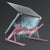Foldable Laptop Cooling Stand with Ambient Light - Silver