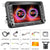 7 Inch Android Car Multimedia Player With Navigation & Bluetooth 2 + 32G - Standard + 4Lights Camera - Fits Volkswagen