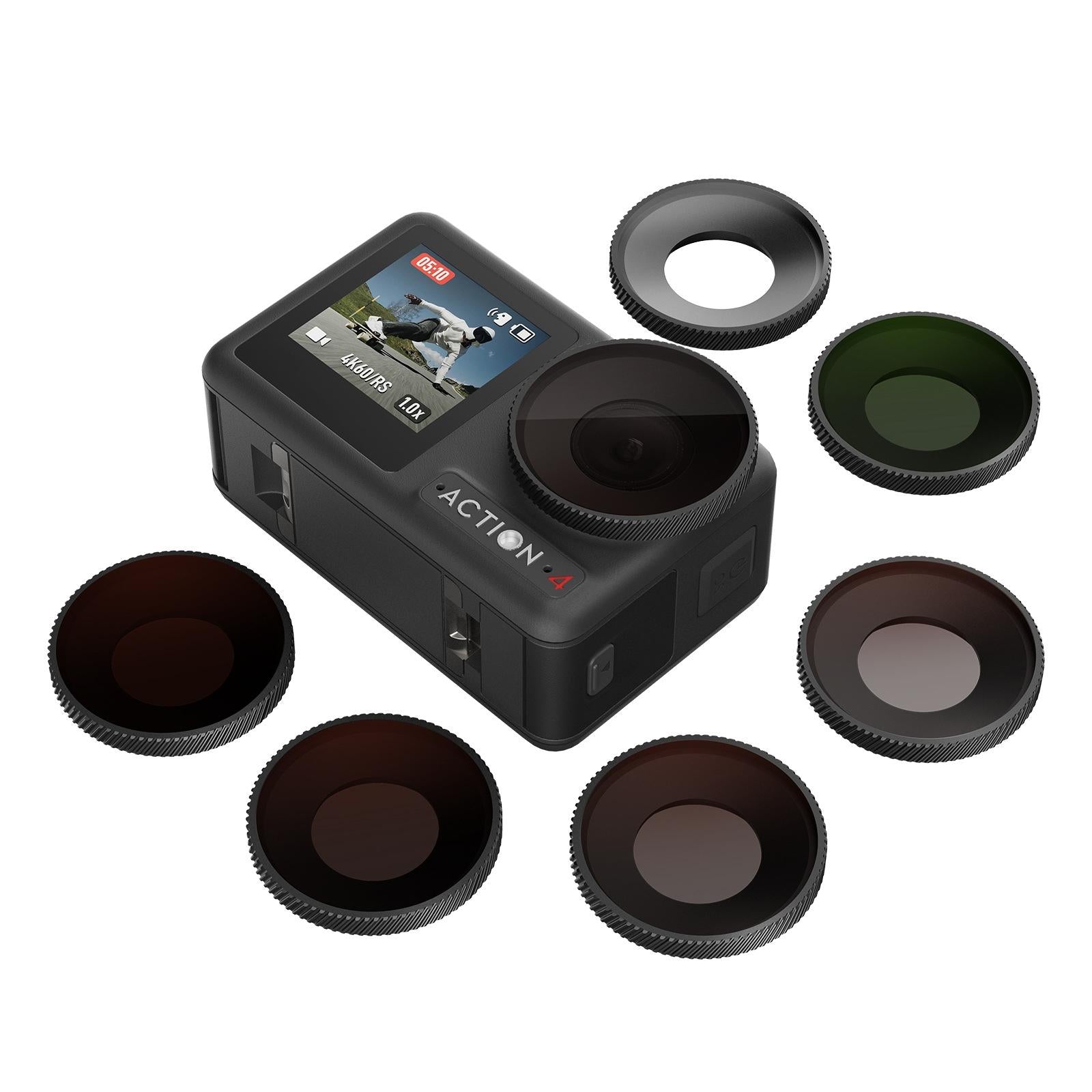 Waterproof Filter for Dji Action 4 Sports Camera - Cpl - Uv