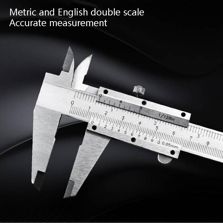 Precision Carbon Steel Vernier Caliper - 0-150mm - 4-in-1 Measuring Tool