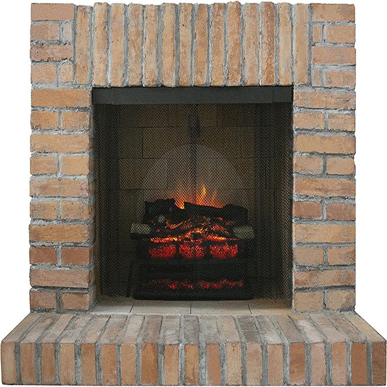 61x45.7cm Metal Mesh Fireplace Screen - Prevent Sparks