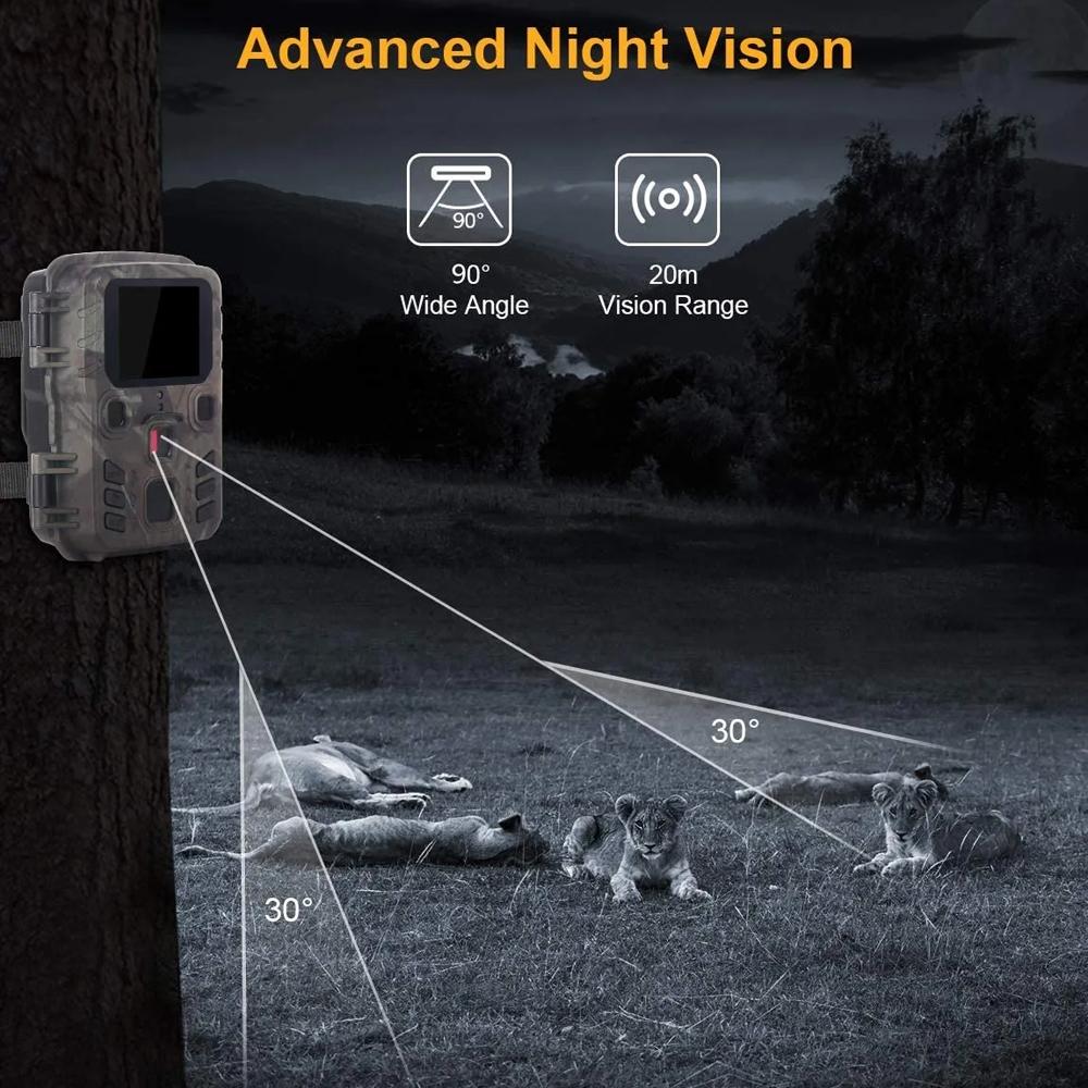 24mp Wifi Hunting Camera with Bluetooth & Night Vision
