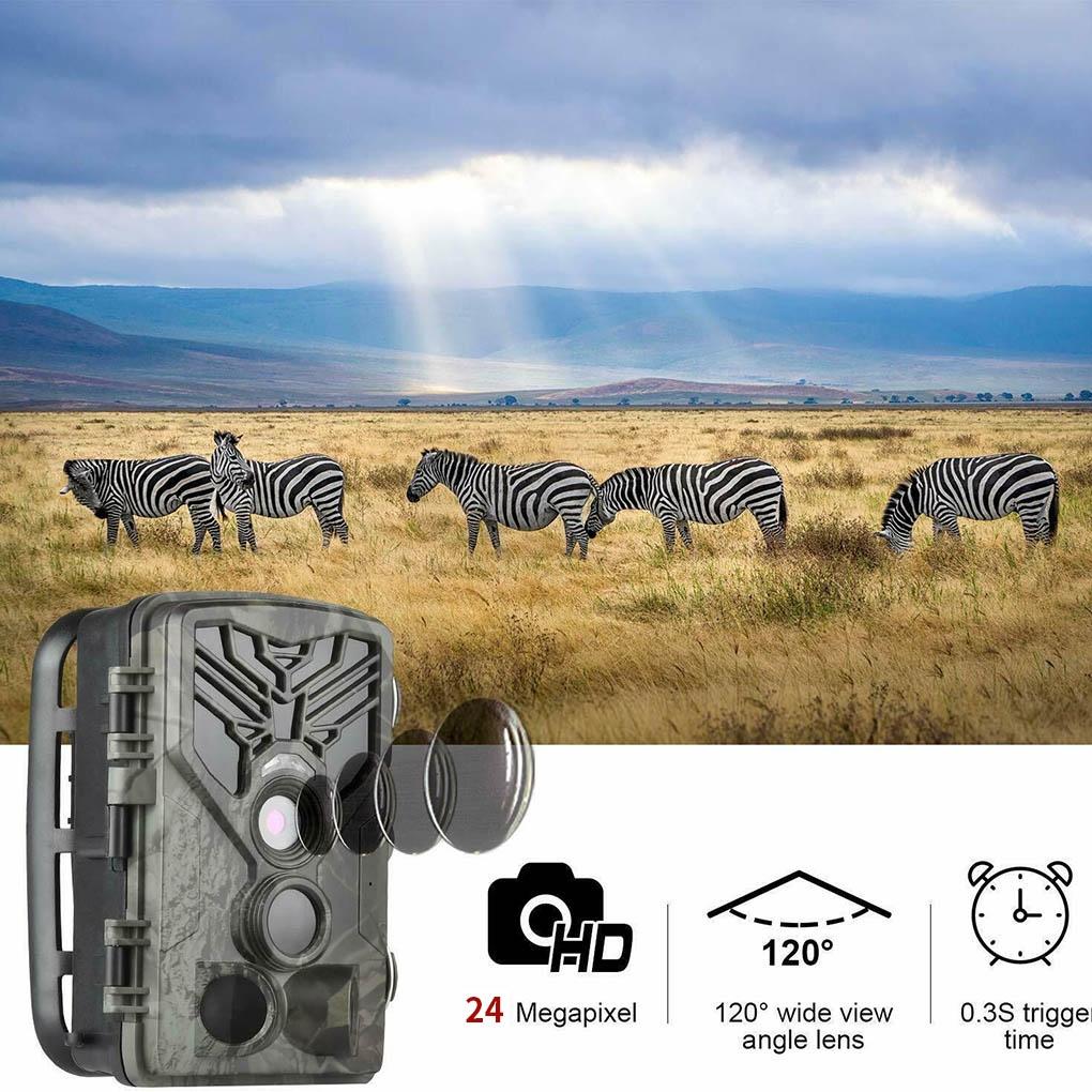 Outdoor Hunting Camera with Infrared Night Vision - 2.7k Resolution