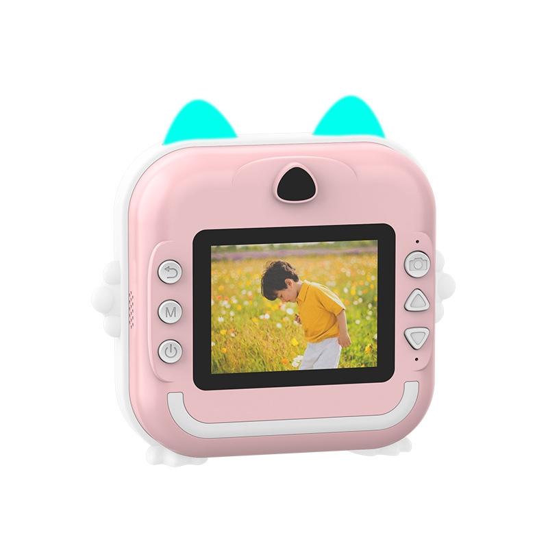 Instant Camera with Thermal Printer and Hd Video - Blue 16g - Standard Blue