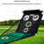 Golf Chipping & Putting Practice Net Portable & Multifunctional 40X250Cm