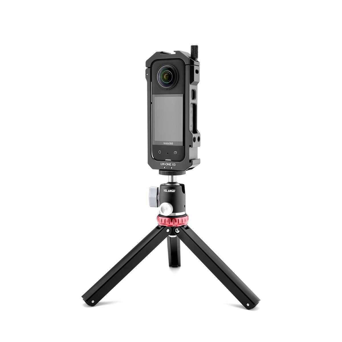Insta360 one X3 Metal Cage with Extended Frame and T1 Tripod