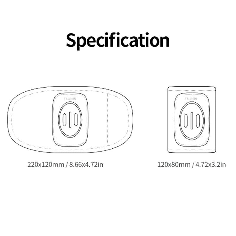 Universal Backpack Strap Mount for Action Cameras - Only Strap Mount