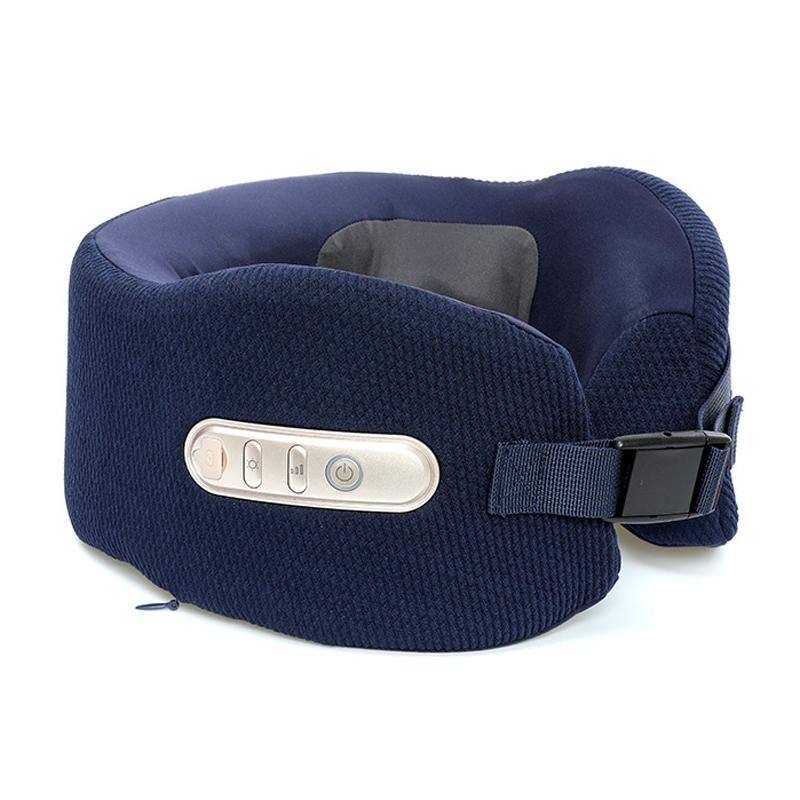 U-Shape Neck Massager With Hot Compress Navy