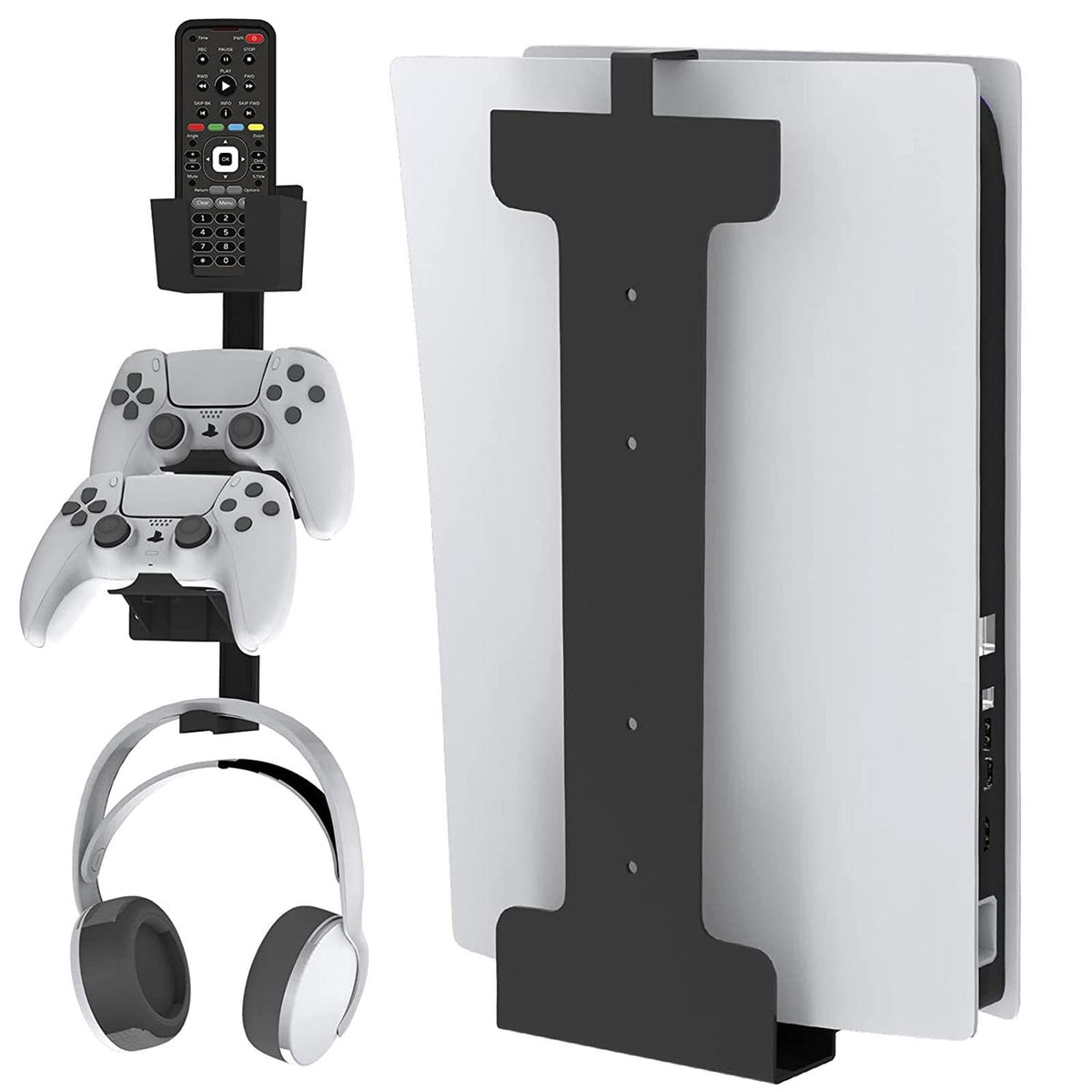 Universal Wall Mount for Ps5 Console - no Headset Handle Included - With Headset Handle Bracket