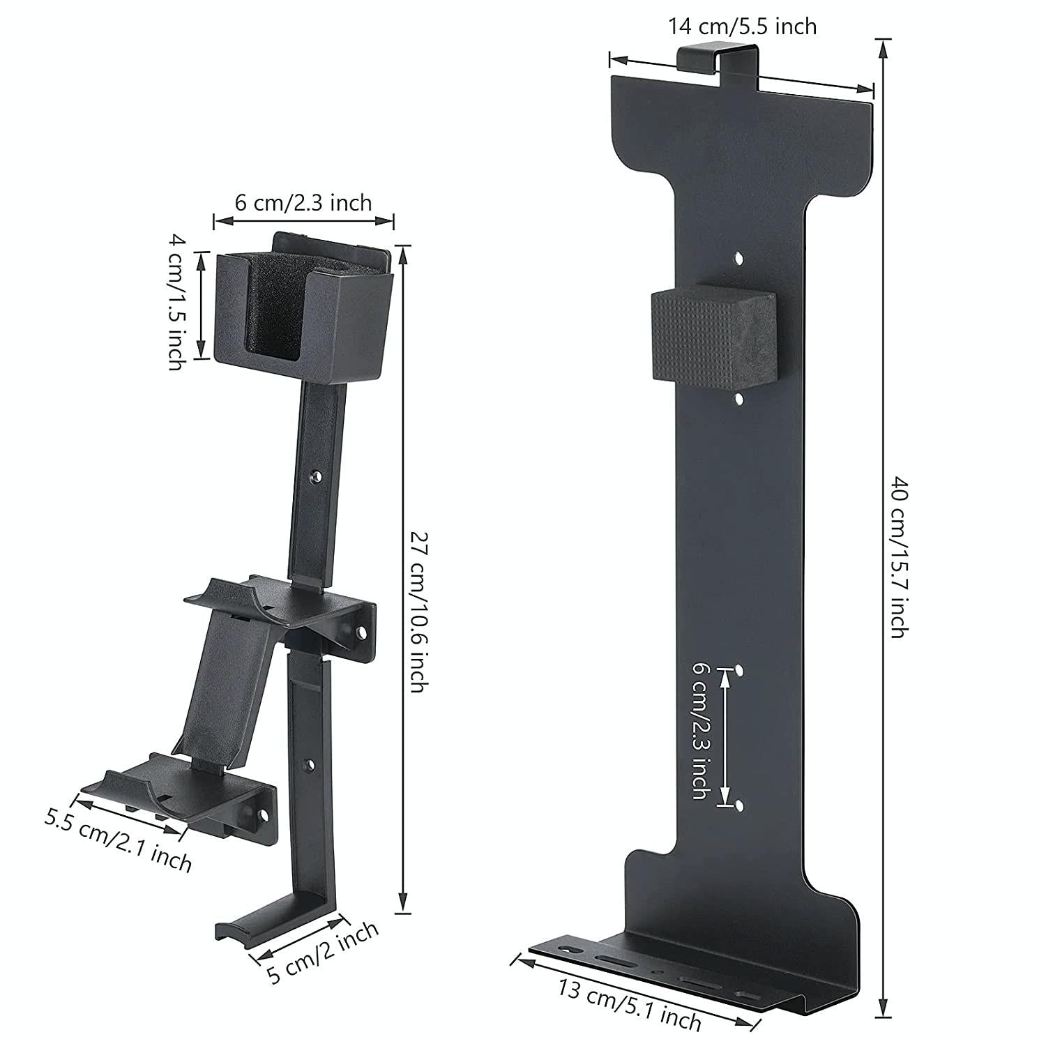 Universal Wall Mount for Ps5 Console - no Headset Handle Included - With Headset Handle Bracket