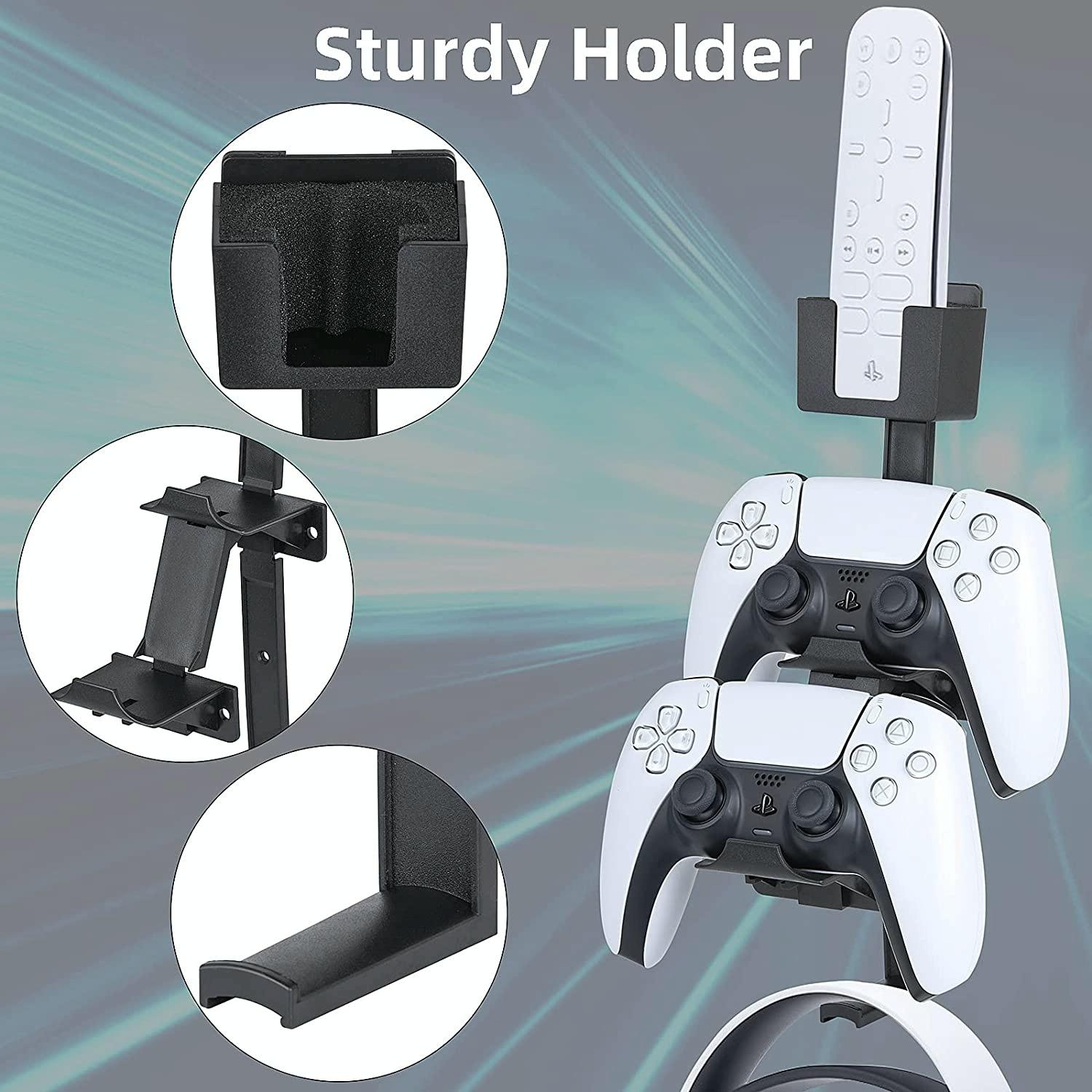 Universal Wall Mount for Ps5 Console - no Headset Handle Included - With Headset Handle Bracket