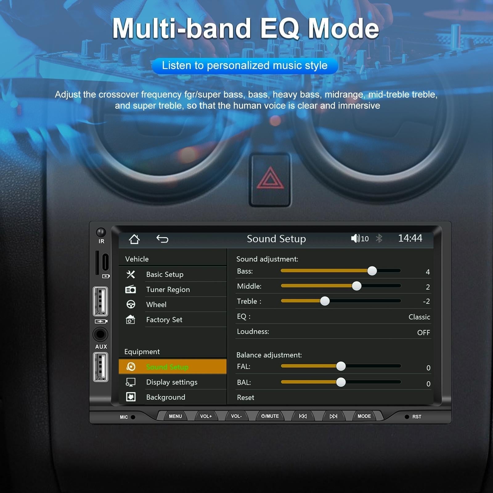 7 Inch Car Mp5 Player Carplay / Android Auto / Mirror Link / Bluetooth - Standard - Standard Edition