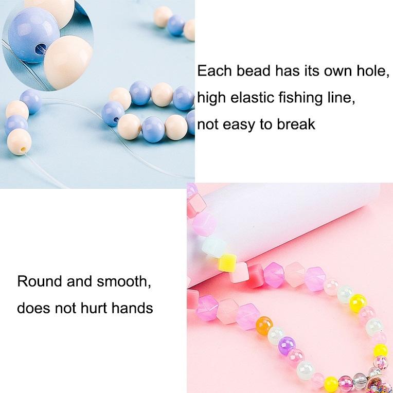 24 Grids Diy Beaded Jewelry Set For Kids