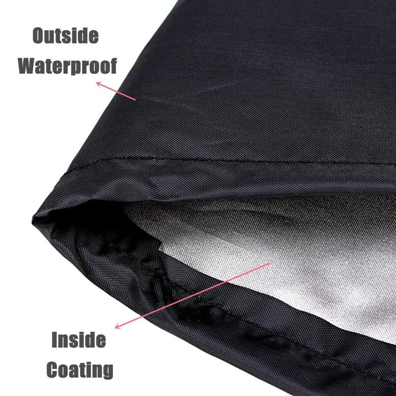 Round Table Cover for Outdoor Garden Grill - Rainproof Dustproof Anti-ultraviolet - 86x36cm