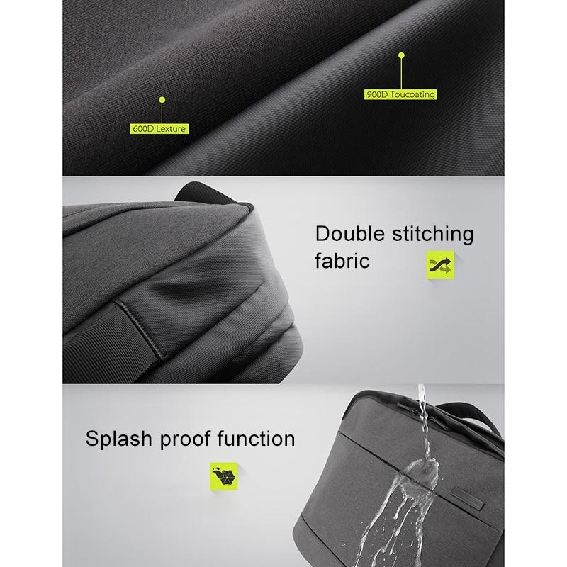 15.4 Inch Multi-functional Business Portable Computer Bag - 13l Cc03 Series